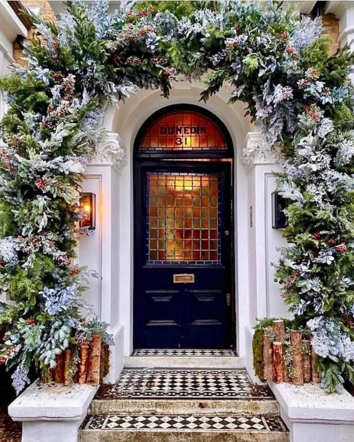 🎄8 front doors dressed for Christmas. Which one gets your vote? 
1) Classic
2) French Twist
3) Peppermints
4) Understated Elegance 
5) Traditional 
6) Satin Bows
7) Fruit Loops
8) In The Pink 

Follow @insideideas to see our residential design proje