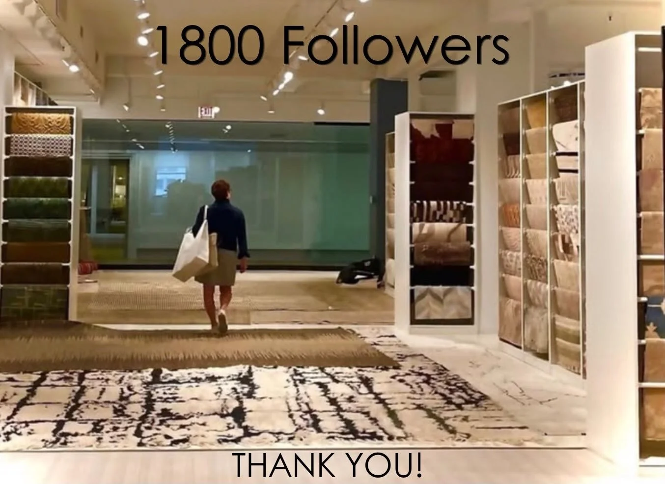 Well, look at that 👀 1,800 followers! Whether you&rsquo;ve been here since the beginning, joined the party last week, or literally just found me today&hellip;THANK YOU for following along, double-tapping the pretty spaces, indulging my design opinio