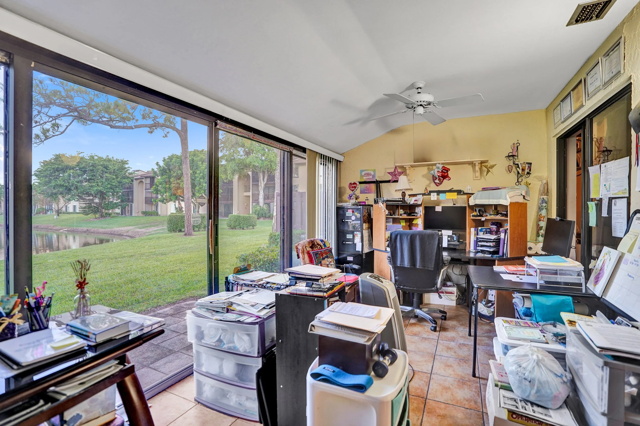 633 Sea Pine Way H, Greenacres Waterfront Villa For Sale | Pine Ridge Community