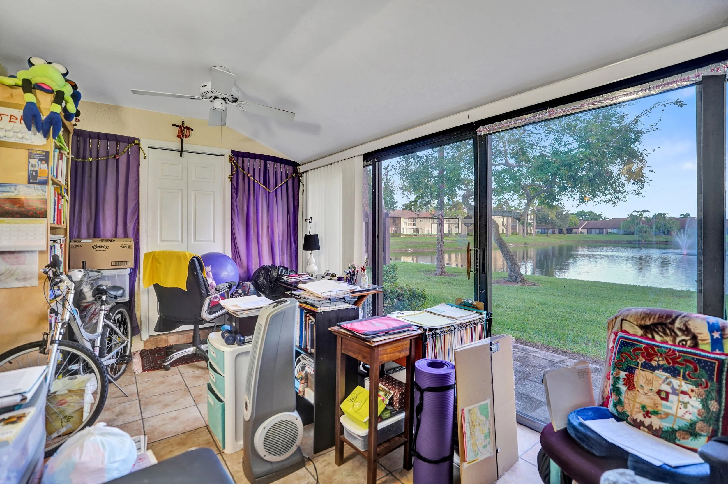 633 Sea Pine Way H, Greenacres Waterfront Villa For Sale | Pine Ridge Community