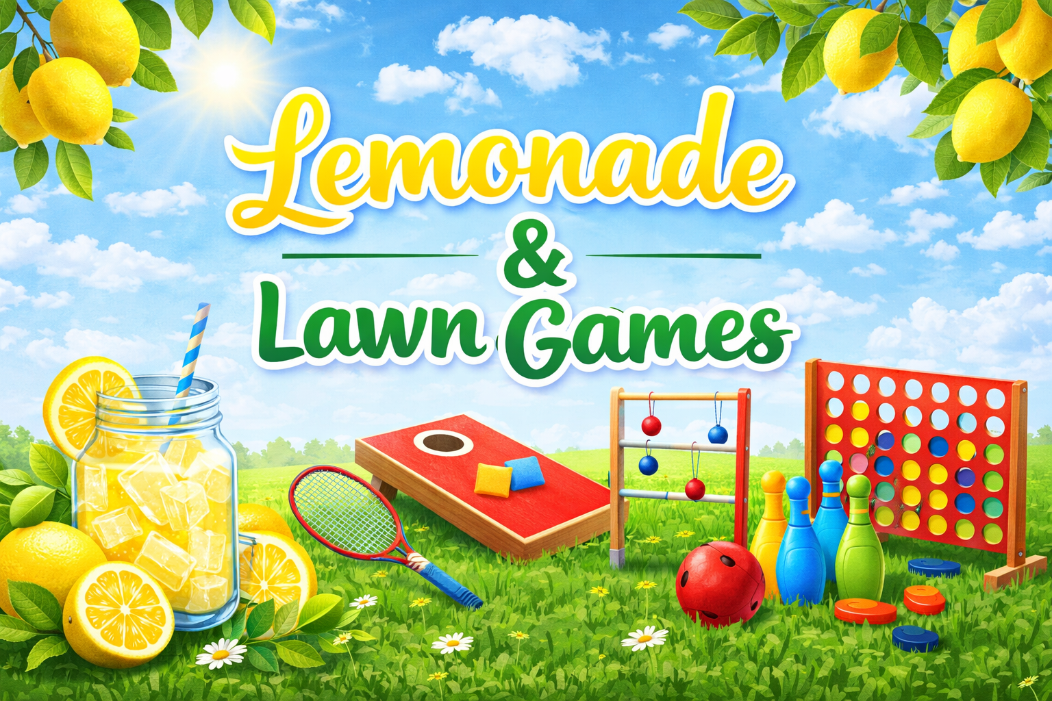 Lemonade and Lawn Games