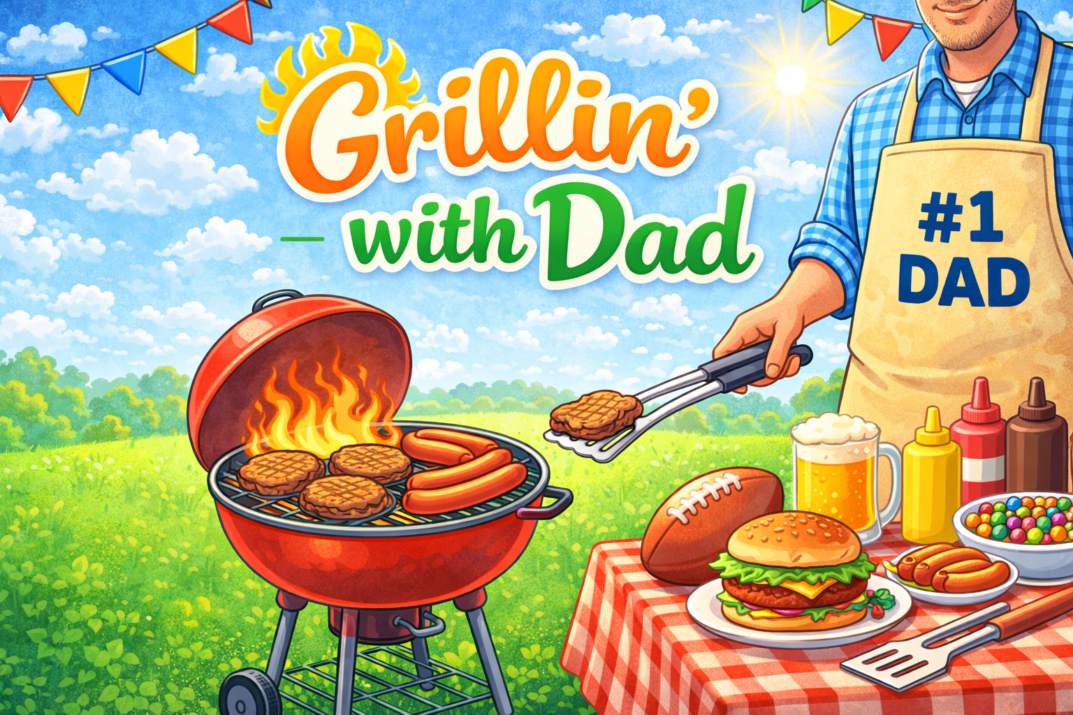 Grillin' with Dad