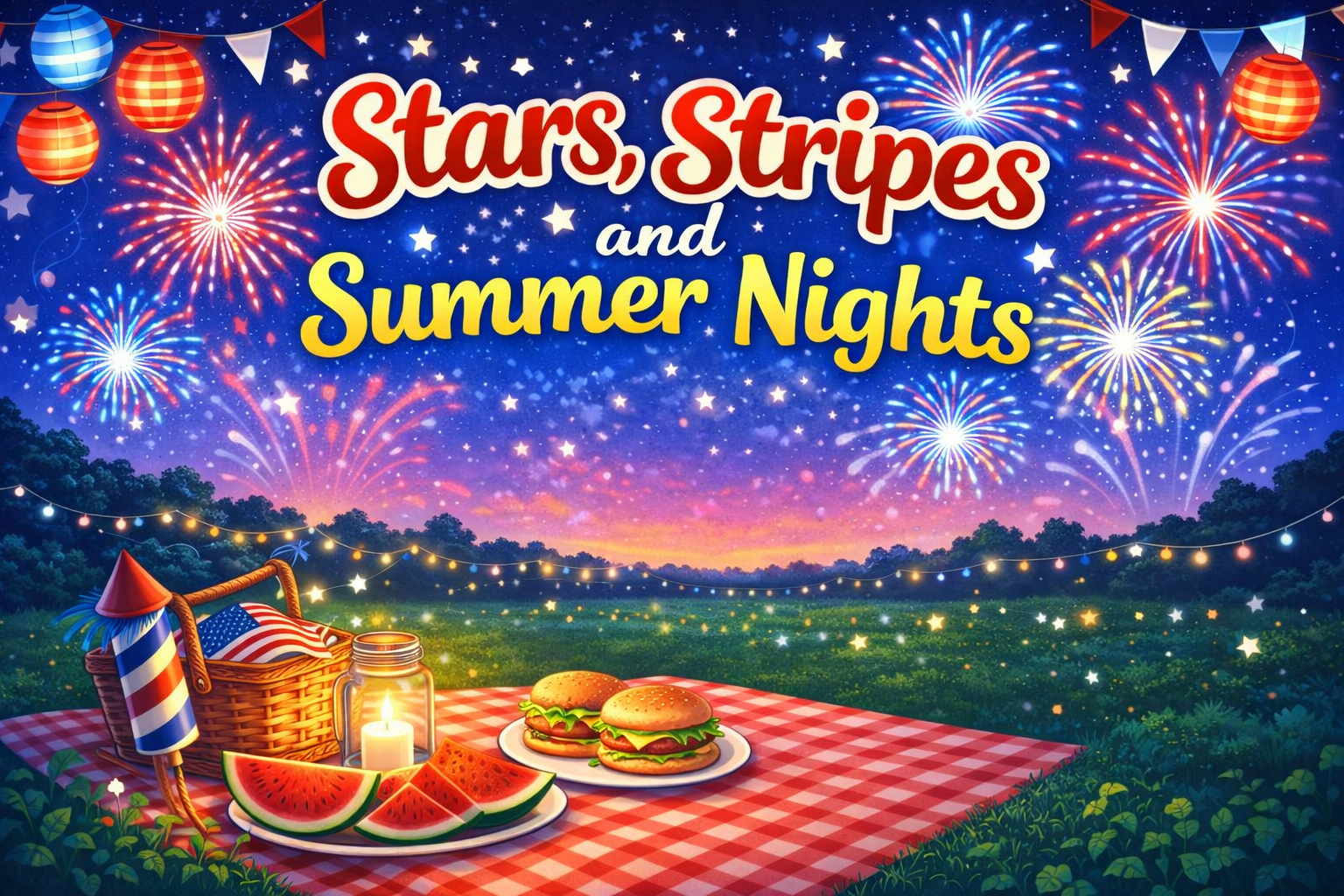 Stars, Stripes, and Summer Nights