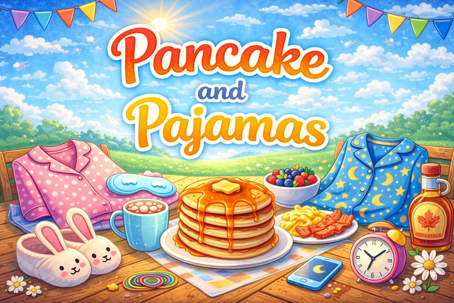 Pancakes and Pajamas