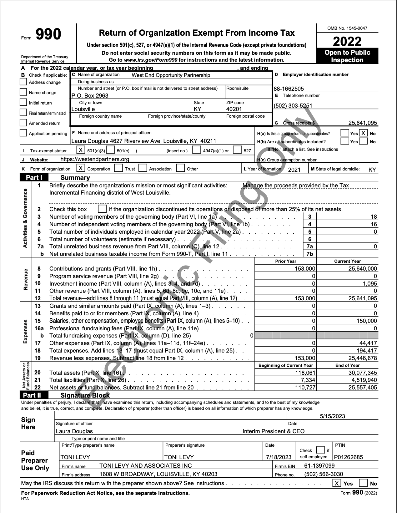 West End Opportunity Partnership Resources — West End Opportunity