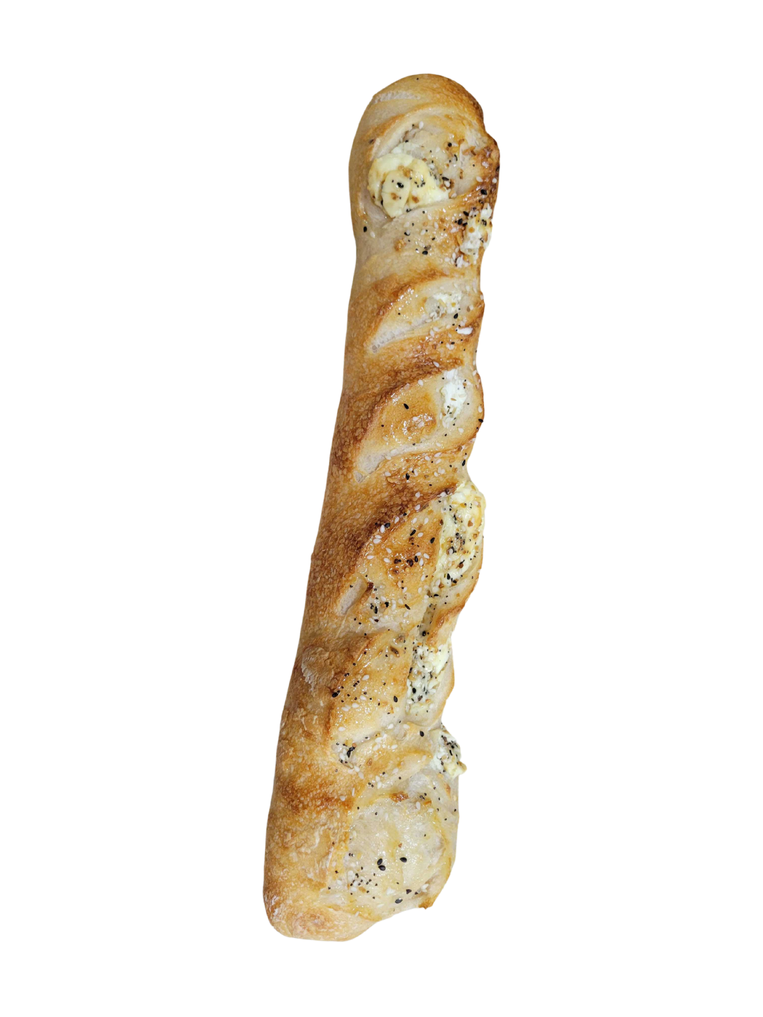 Everything Cream Cheese Baguette