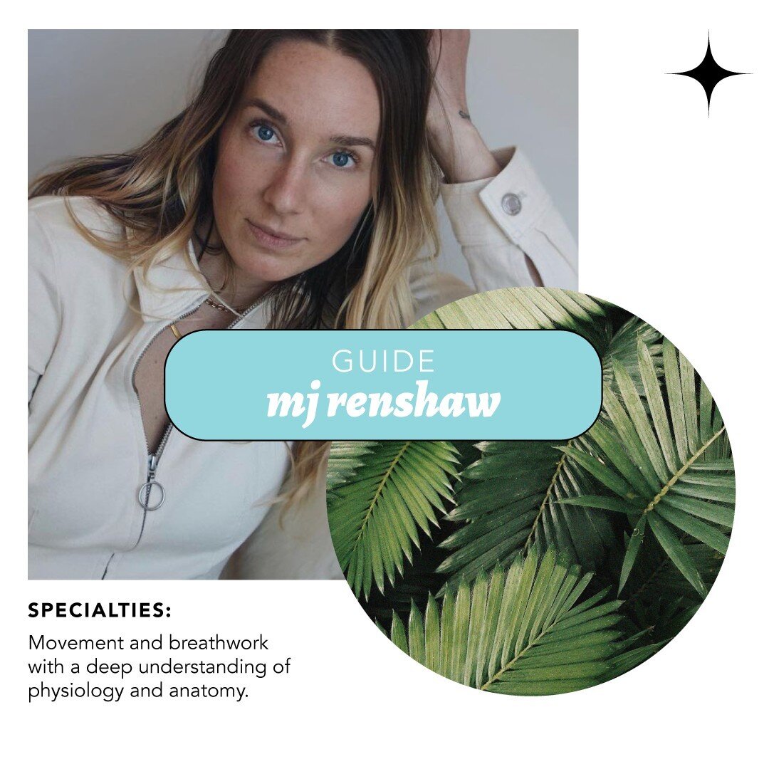 MJ Renshaw is the founder of The Being Method: a course on the science of spirituality, and Earth Connection Oil. She can usually be found swimming in a lake, eating baked goods, or running long distances. Catch her on our July 2022 Portugal retreat 