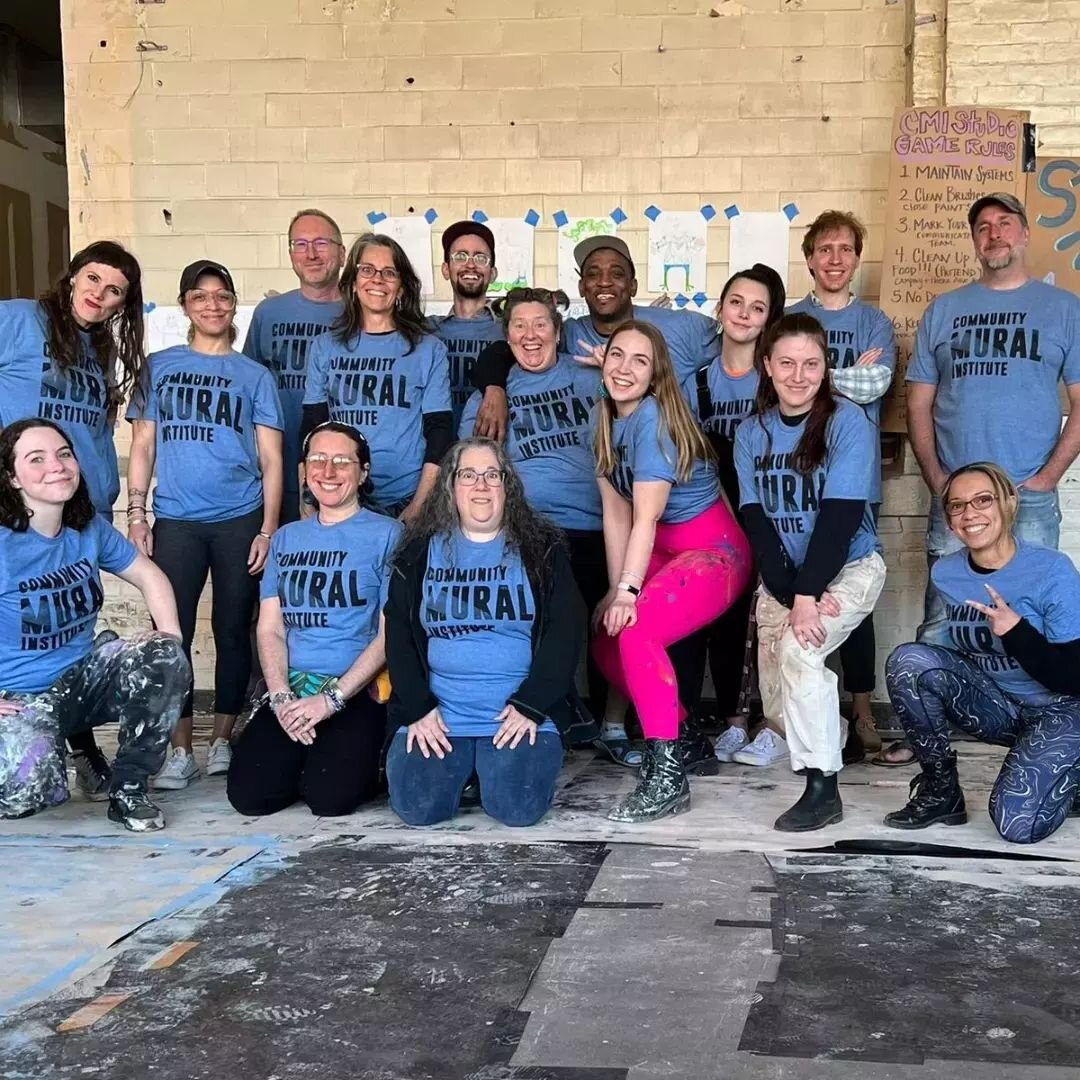 Aaaaand that's a wrap on our #communitymuralinstitute! We have had an INCREDIBLE couple of months with our Fitchburg crew! We could not have asked for a better team. Working with the community, the city, and each other, they put up three murals and w