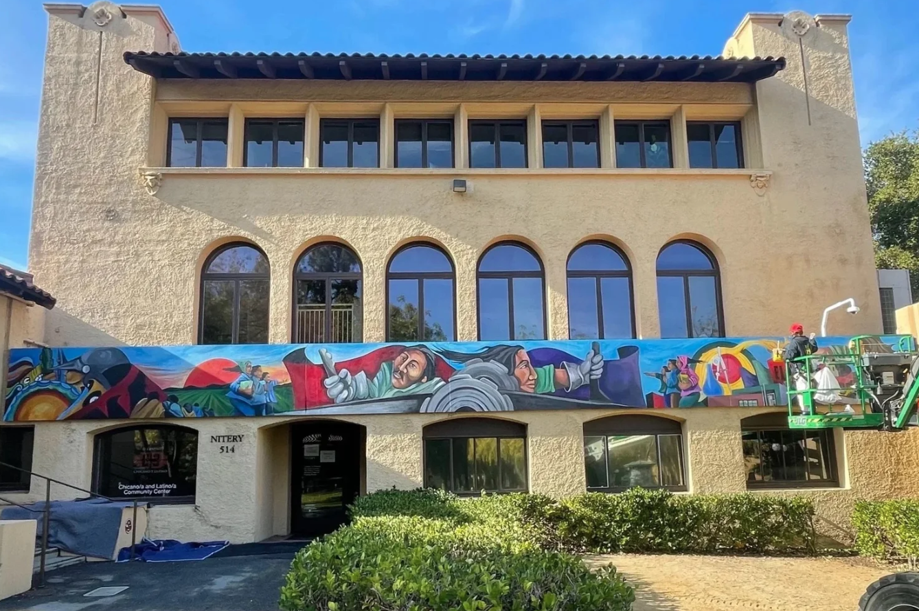 Malaquias Montoya, Untitled, 1980-81. Restored in 2025.