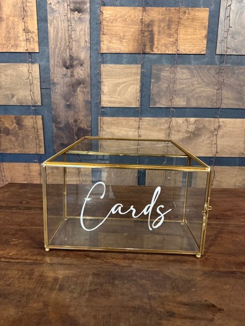 Gold Card Box