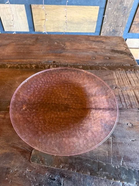 Mauve Translucent Charger $2.50