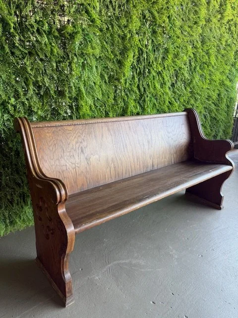 Antique Mini Church Pew
$65 (2) available