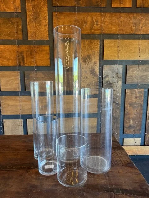 Glass vase (many sizes available)