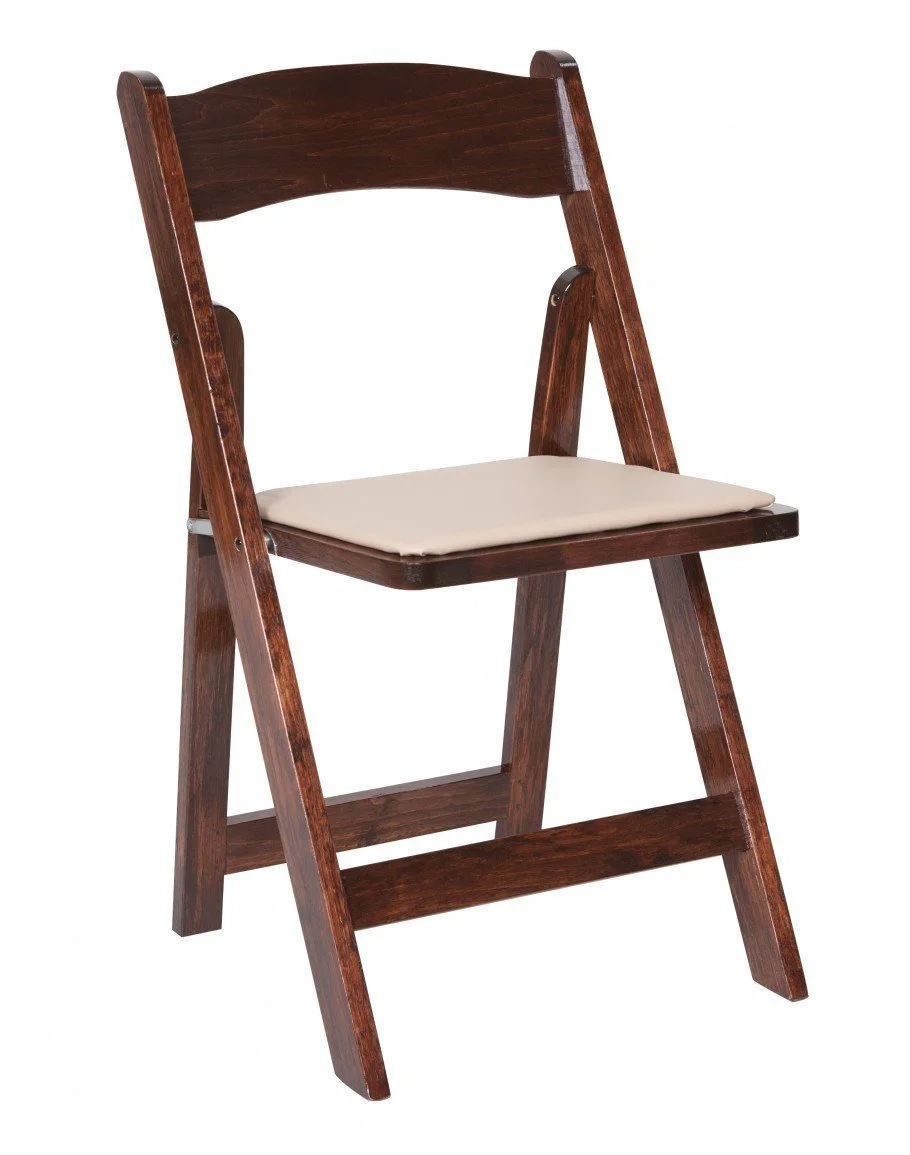 Dark wood padded chair
$3 
(100) available