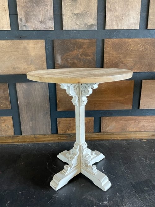 Ornate Small Round Table $20