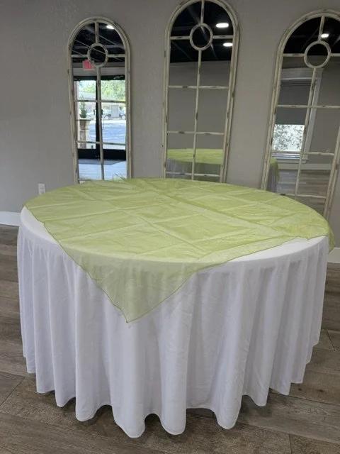 Sheer green overlay