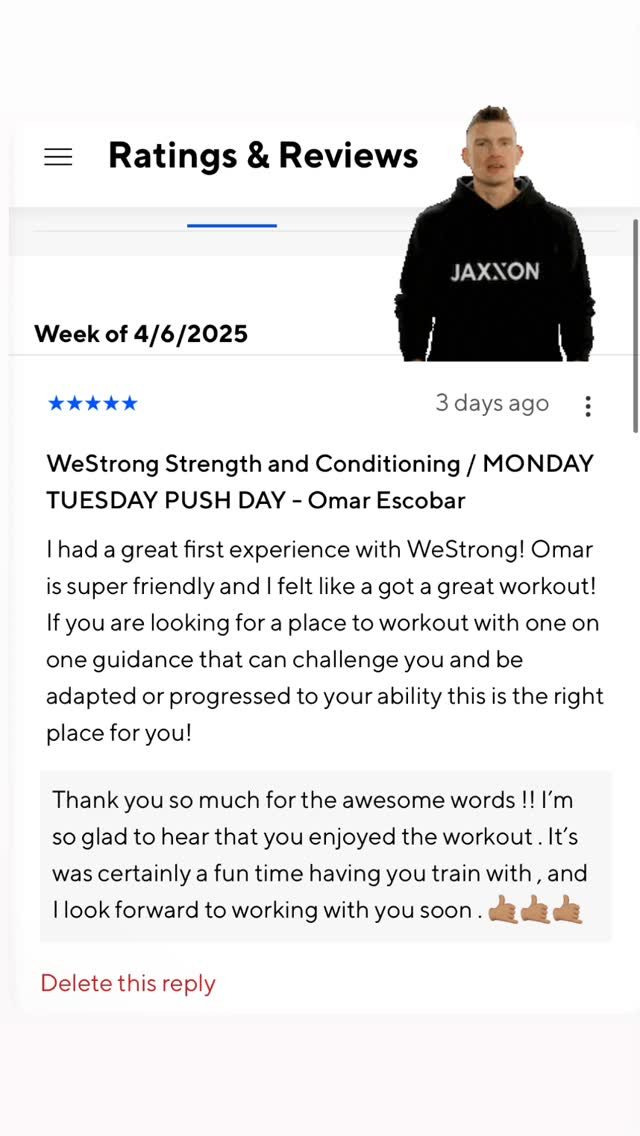 🫵🏽🫵🏽🫵🏽🫵🏽
.
.
.
1000 thank you’s
.
.
.
#westrongstpete #poweredbywe #wearestrong #reviews #stpetersburgflorida #passagrille #dtsp #love #strength #classpass #workoutmotivation #gym