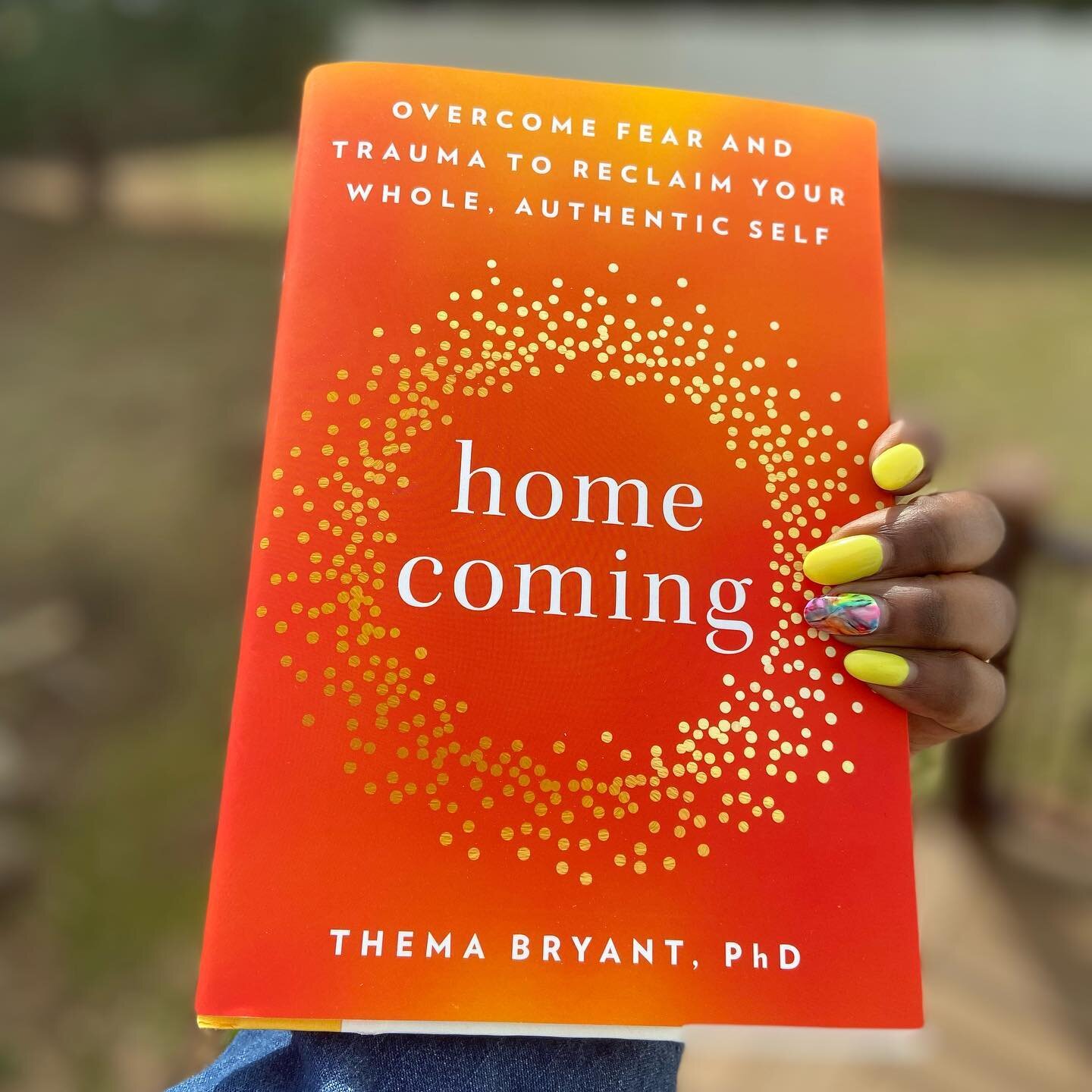 Spring is on the horizon and I am coming home, to myself. To have Dr. Thema&rsquo;s (@dr.thema) wisdom, insight, compassion and grace in a book is a gift that I will savor. #reverenddonnao #homecoming
