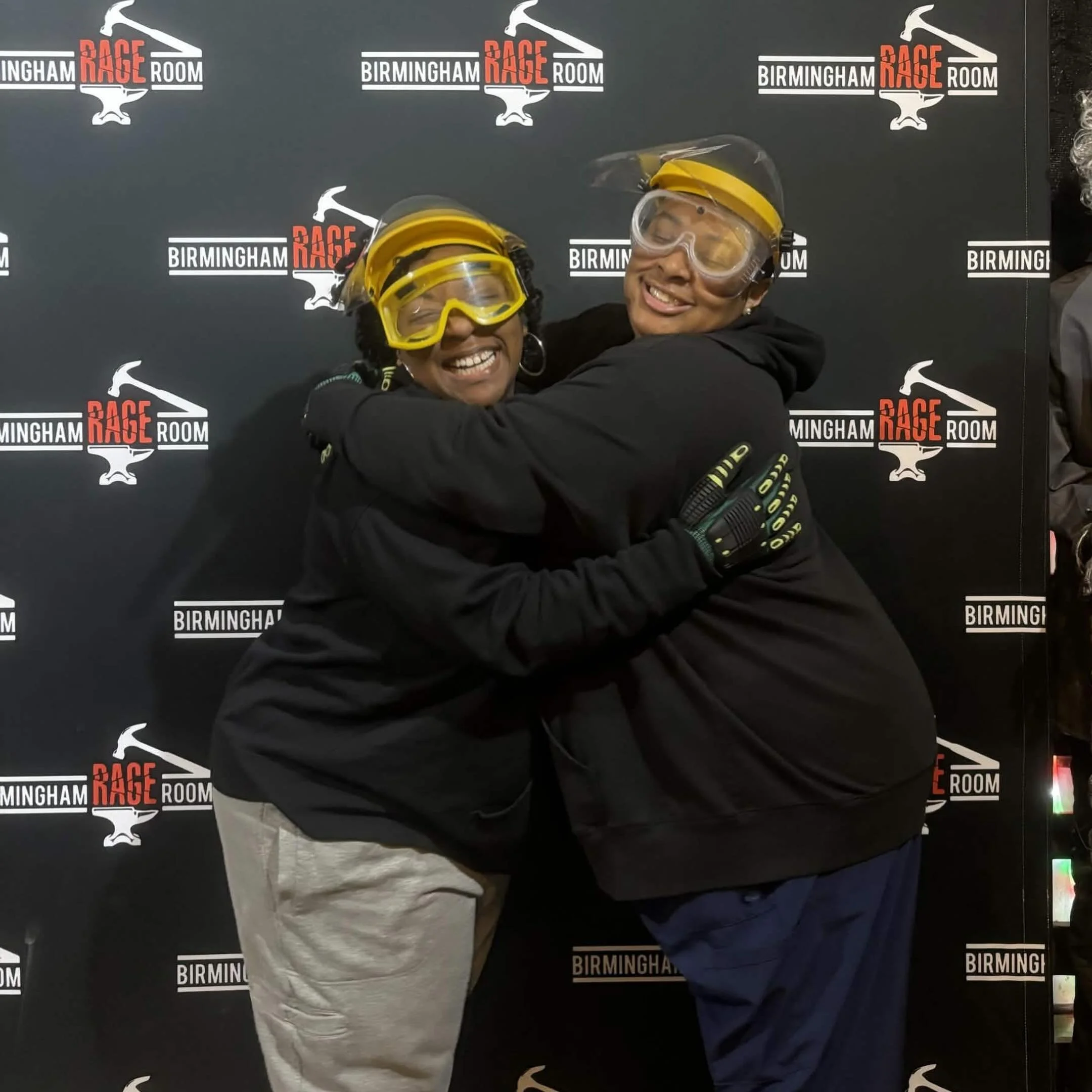 Not everyone who comes to the Rage Room is mad&hellip; you can come here happy too 😀