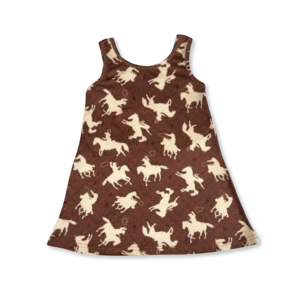Brown Cowgirl Dress