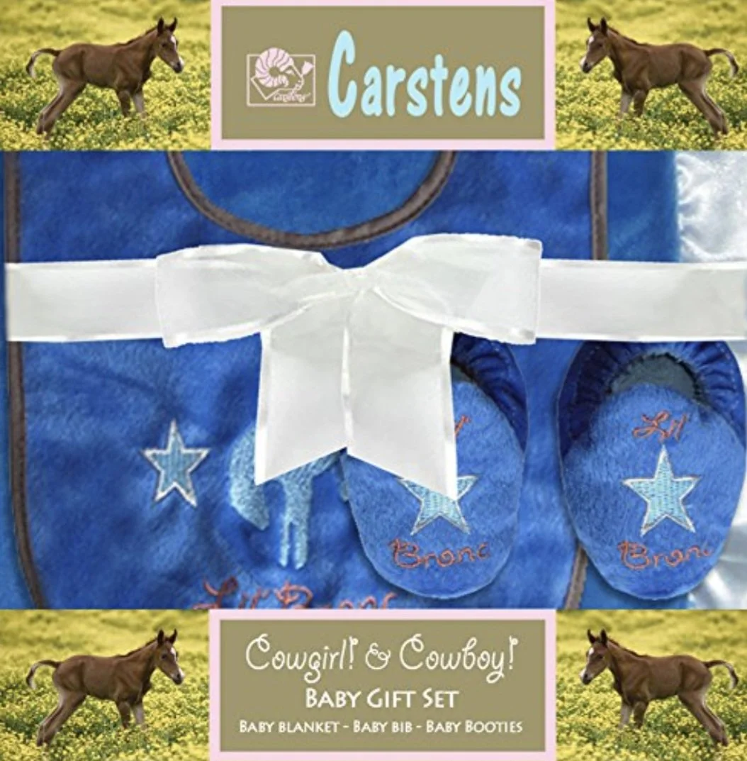 Cowgirl or Cowboy Baby Gift Set