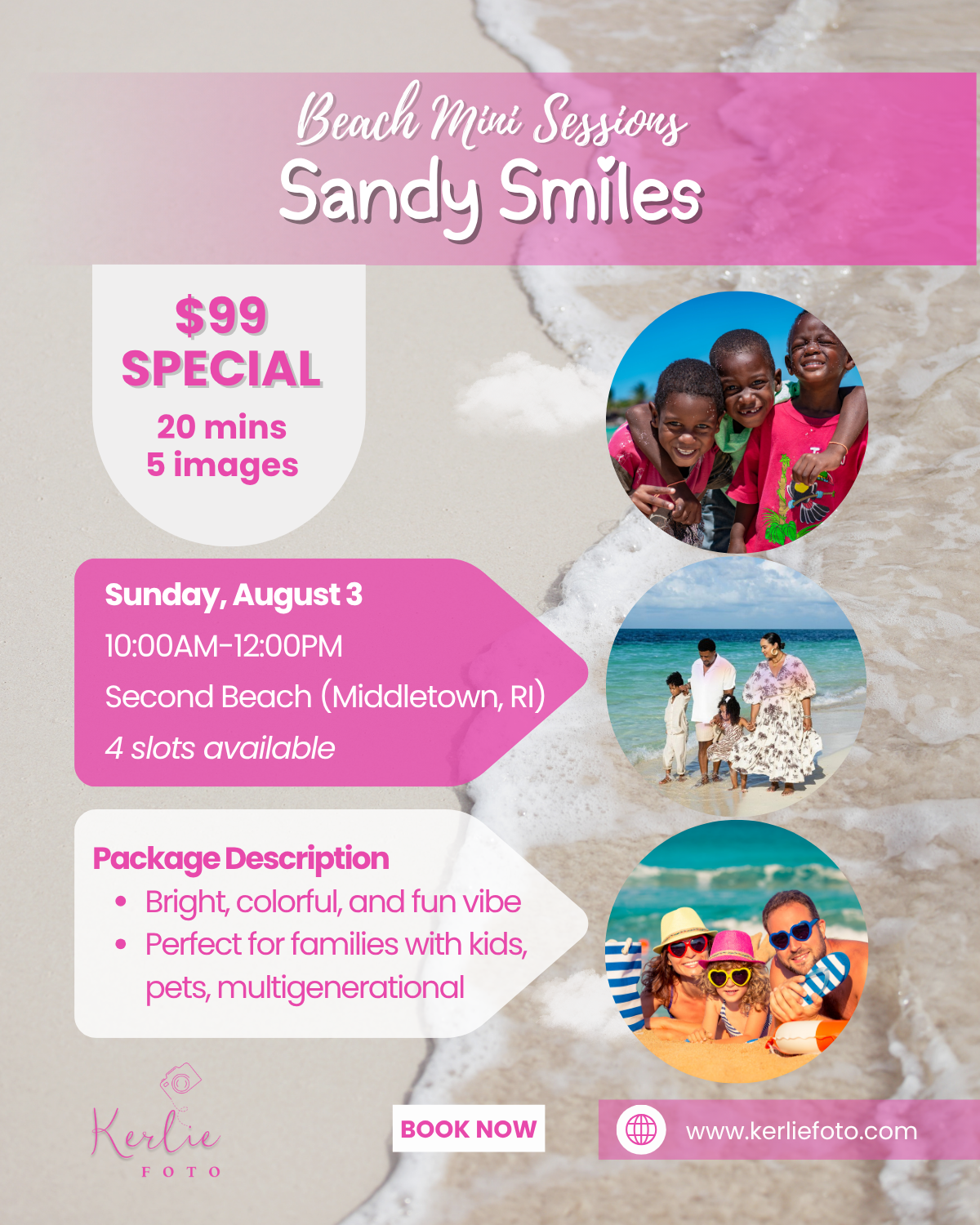 Sandy Smiles Beach Minis
