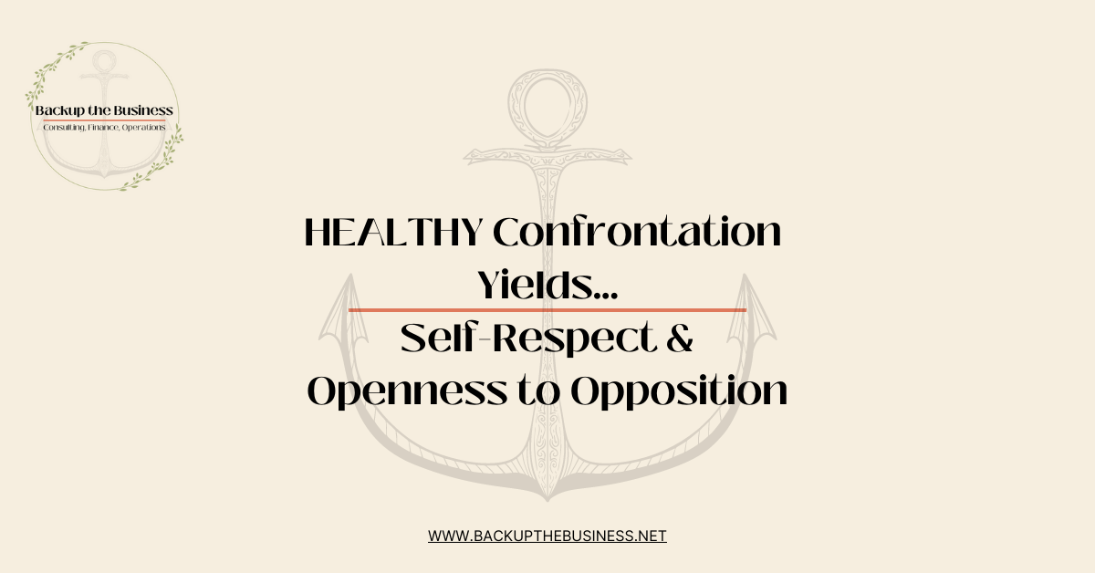 Healthy Confrontation