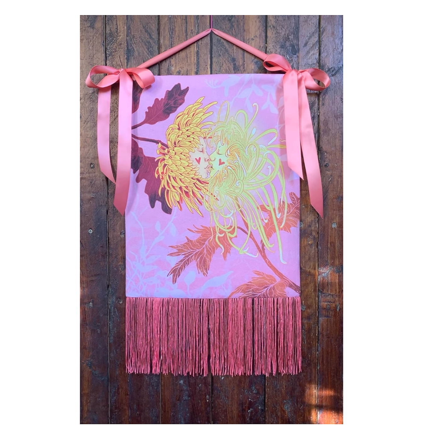 The Kiss Wall Hanging (Large)