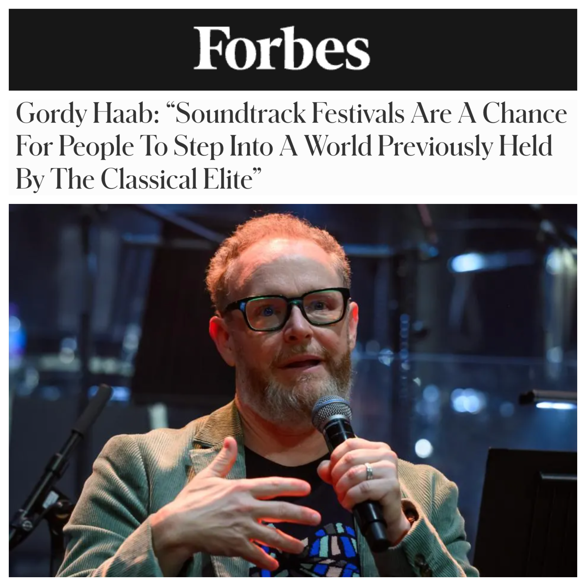 Forbes - Gordy Haab