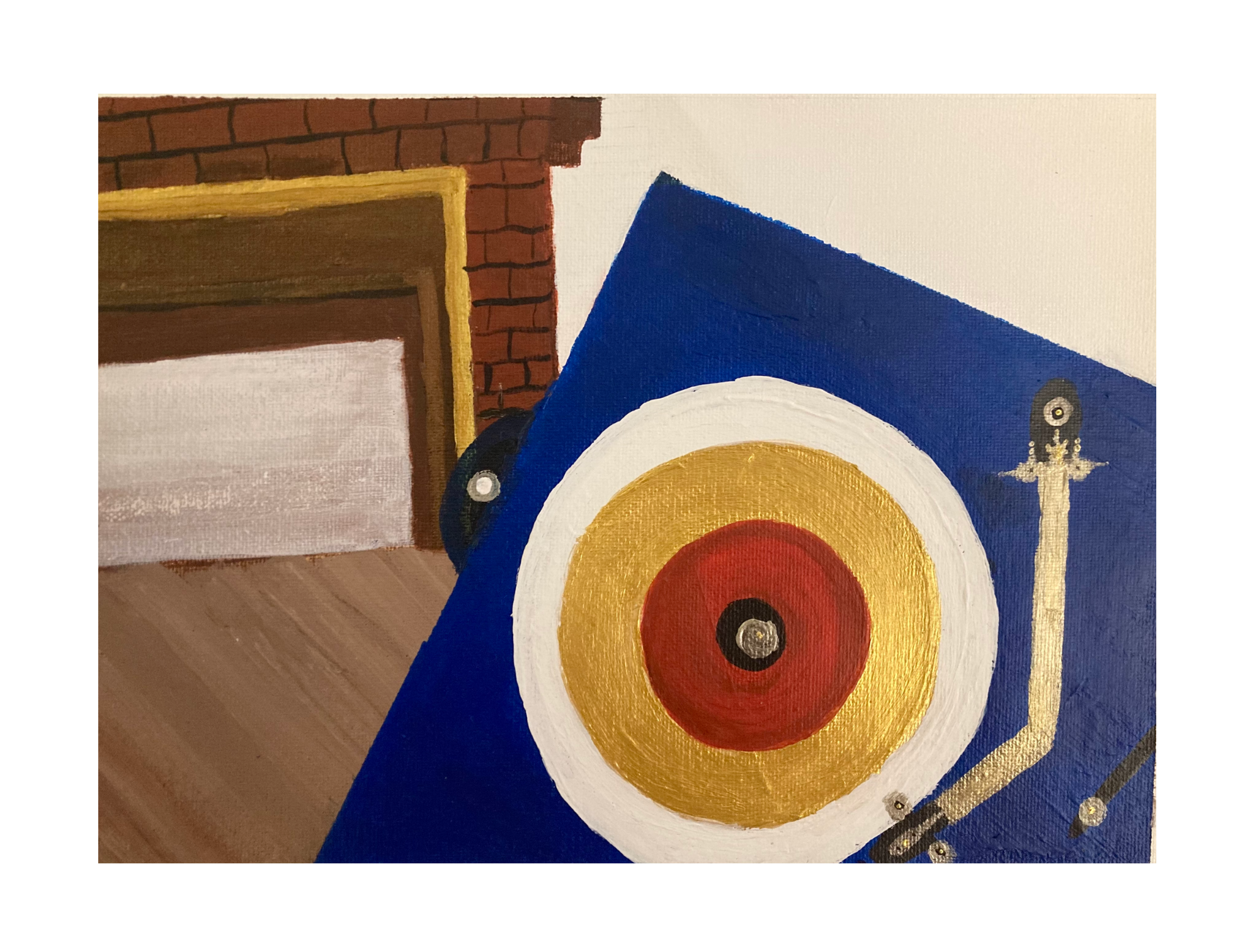 Jukebox Americana - Josh Radnor node, Art Print