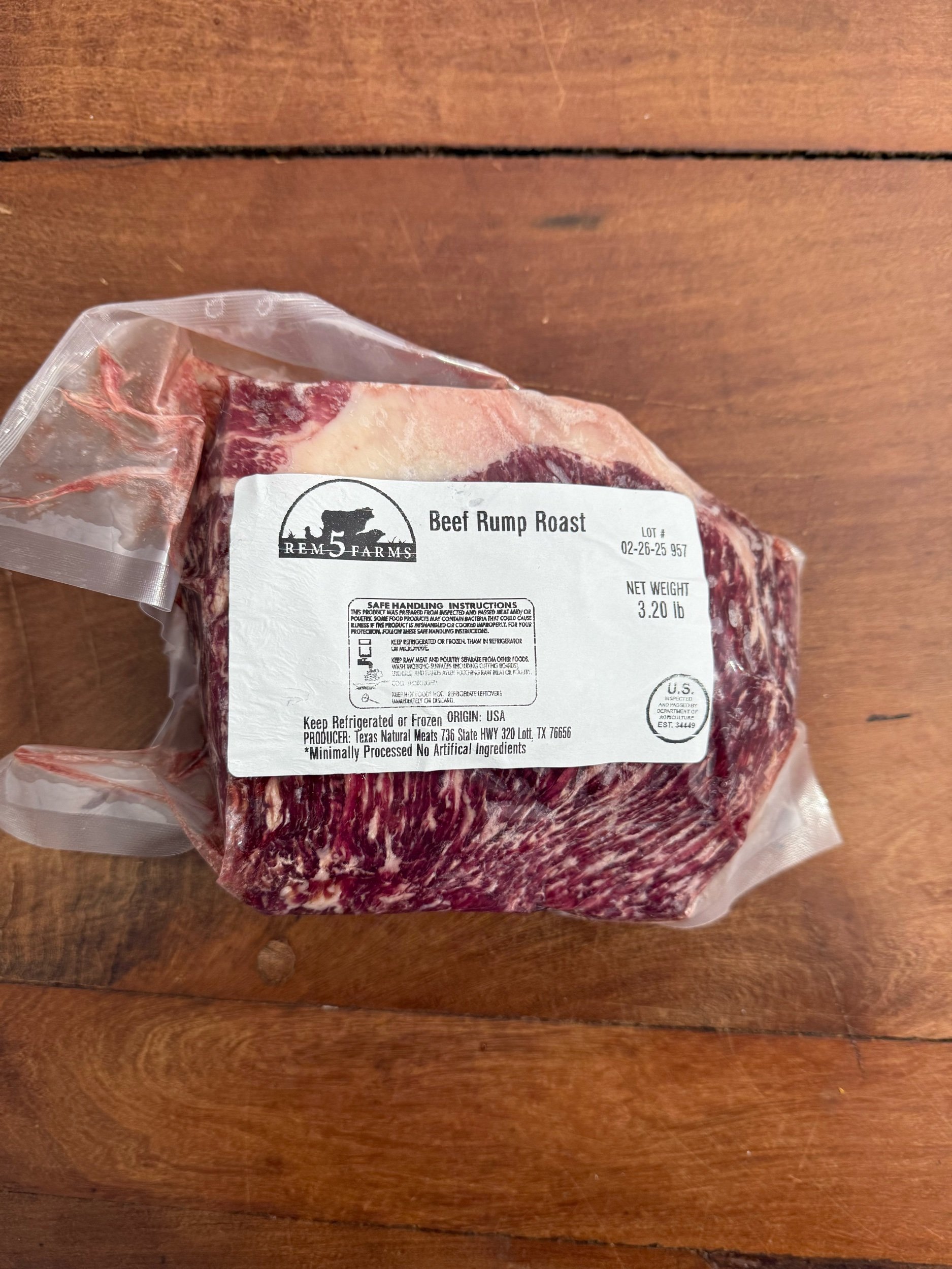 REM5 Farms - Wagyu Rump Roast