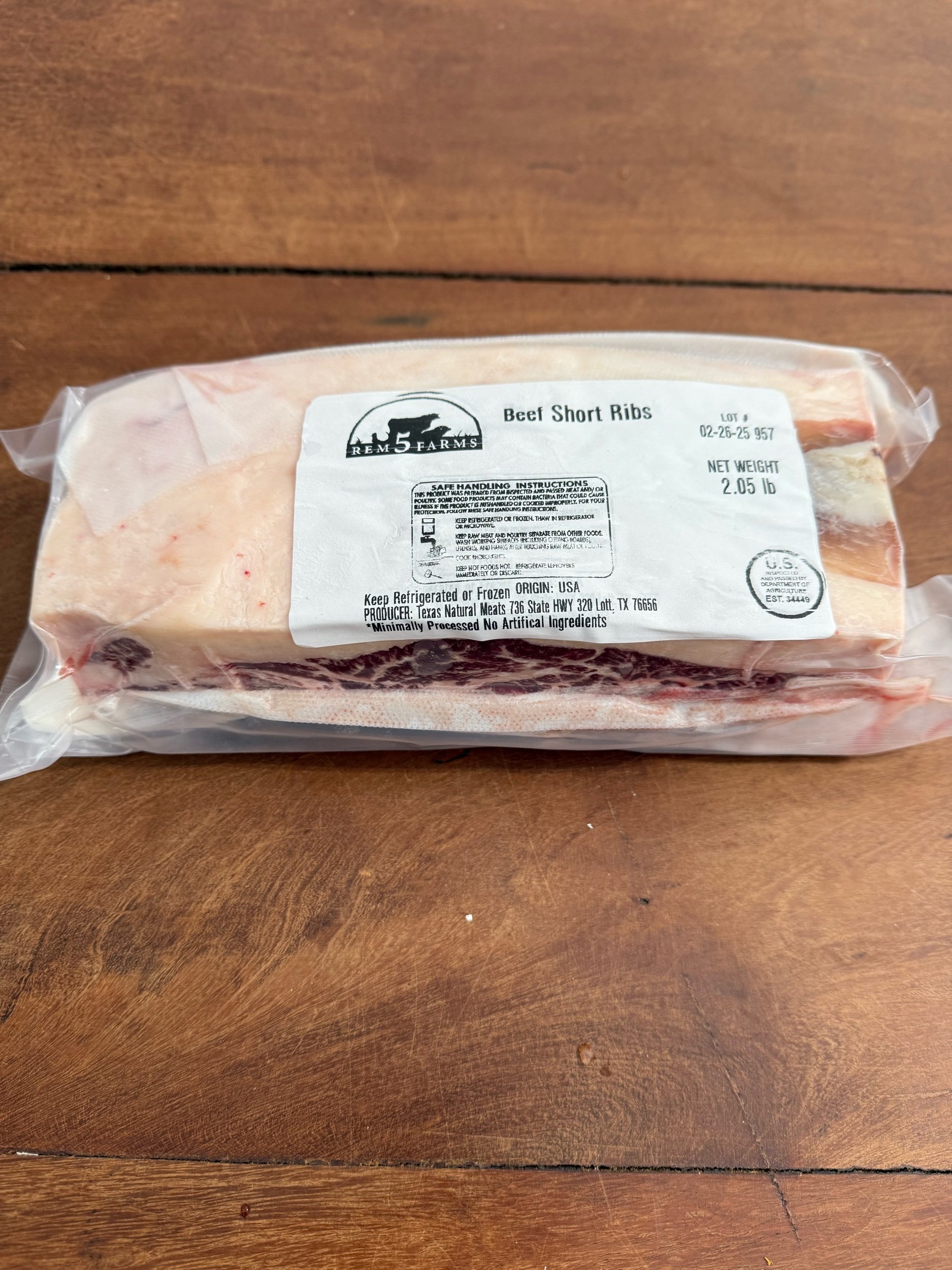 REM5 Farms - Wagyu Short Ribs