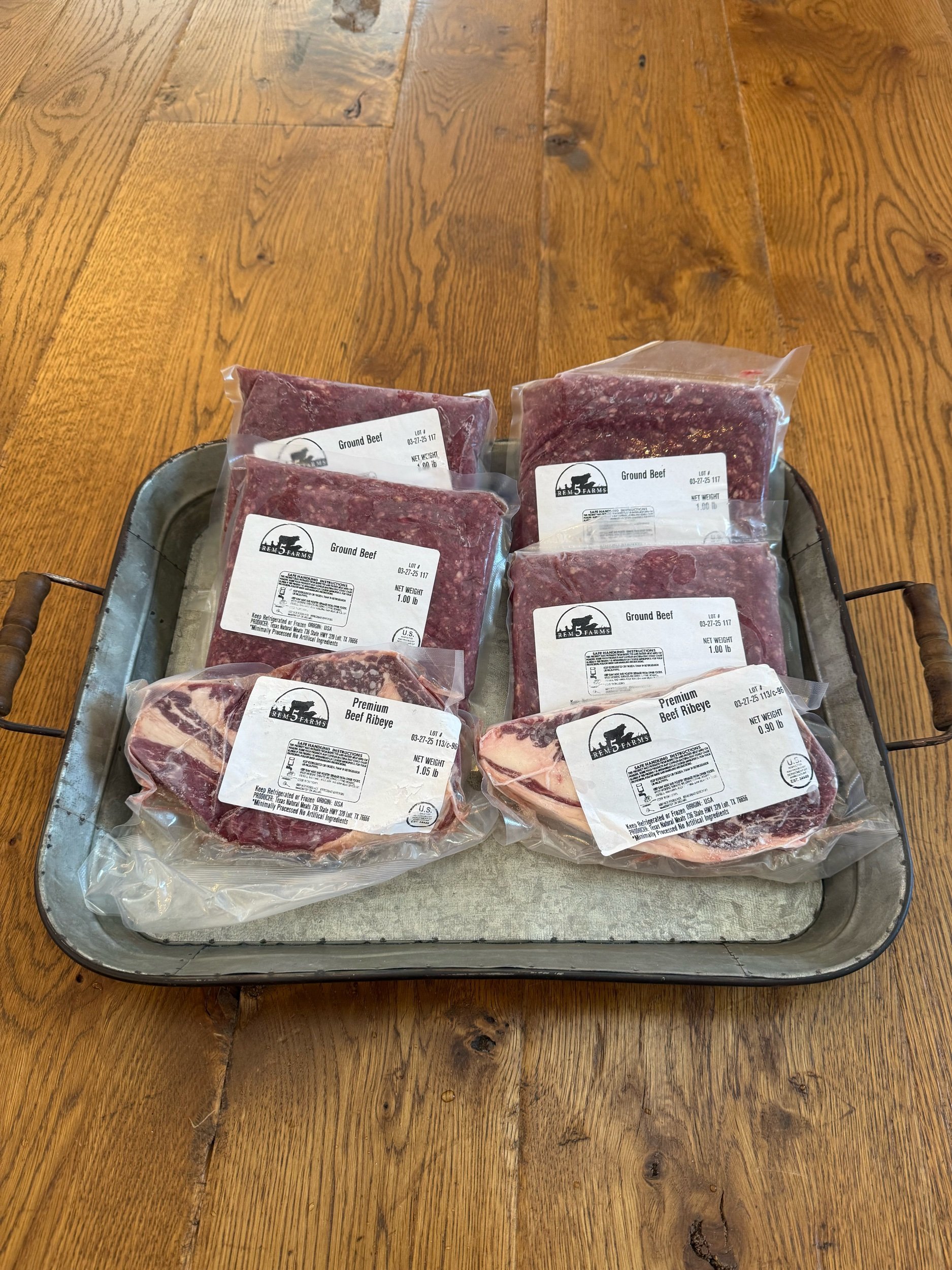 REM5 Farms - Wagyu steak and burger box - regular size