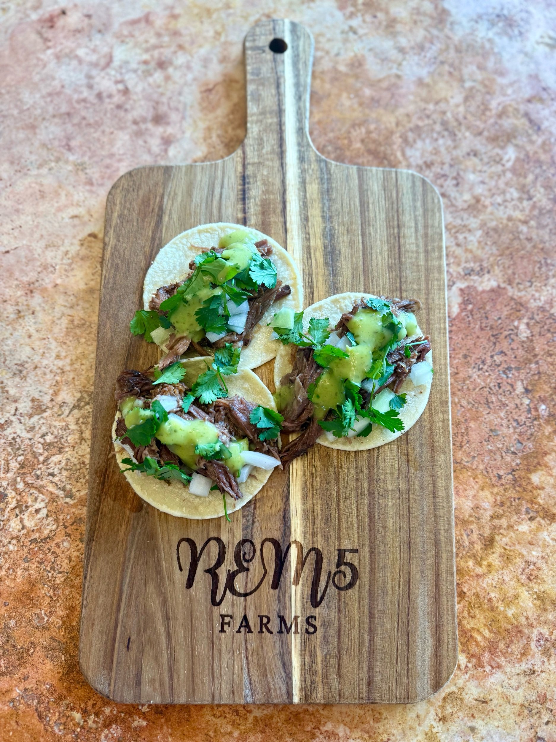 REM5 Farms - Wagyu Tacos