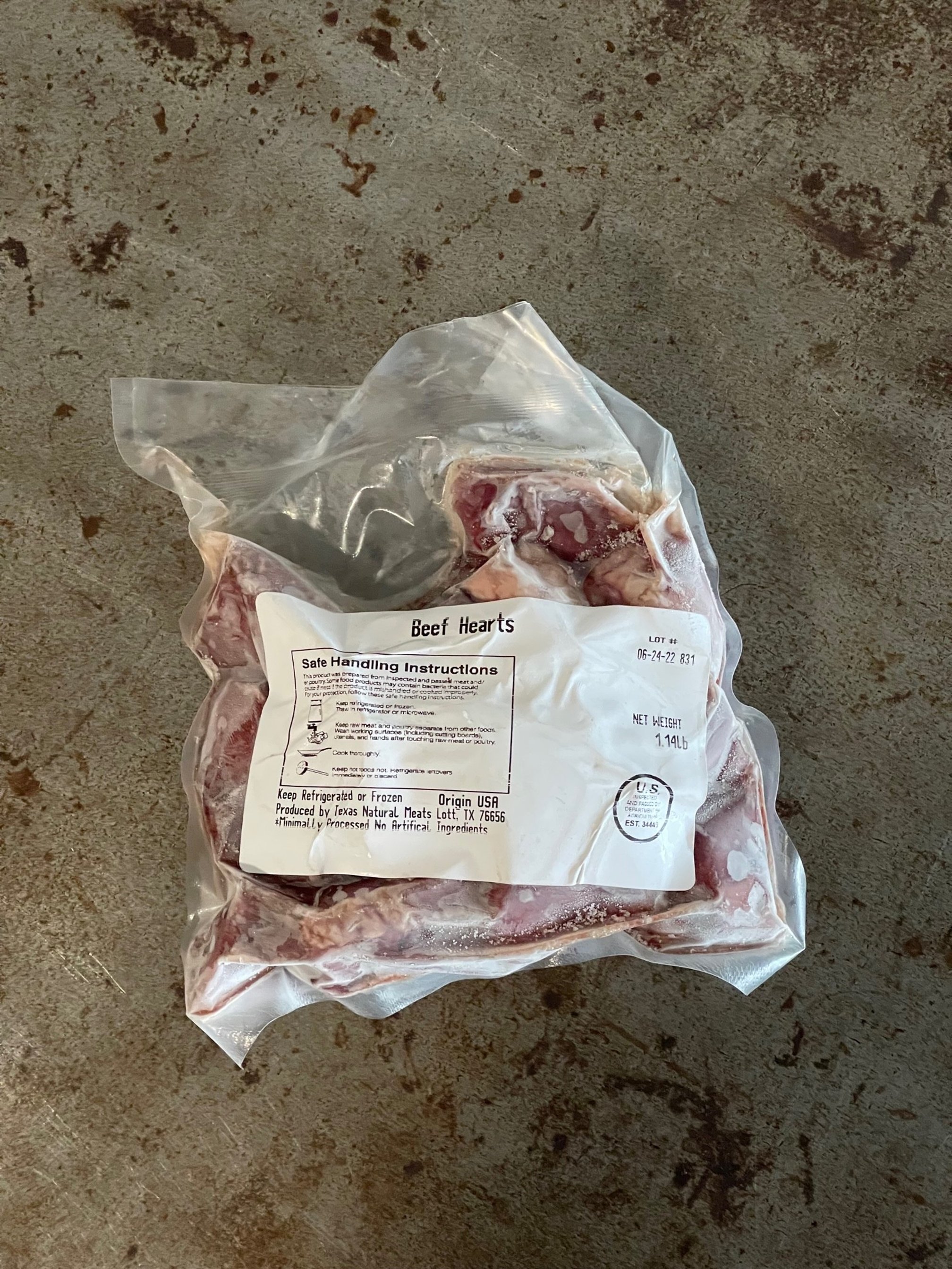 REM5 Farms - Wagyu Beef Heart - Pre-Cut