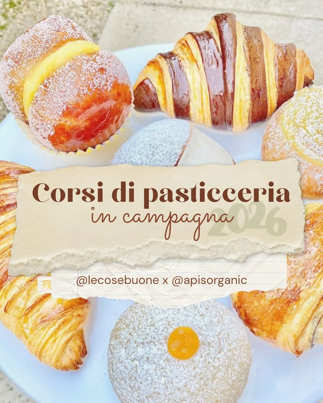 Puoi trovare i programmi completi e prenotare il tuo corso al LINK IN BIO 🌸 🥐 

Per Info sui corsi scrivici nei commenti o in DM!
