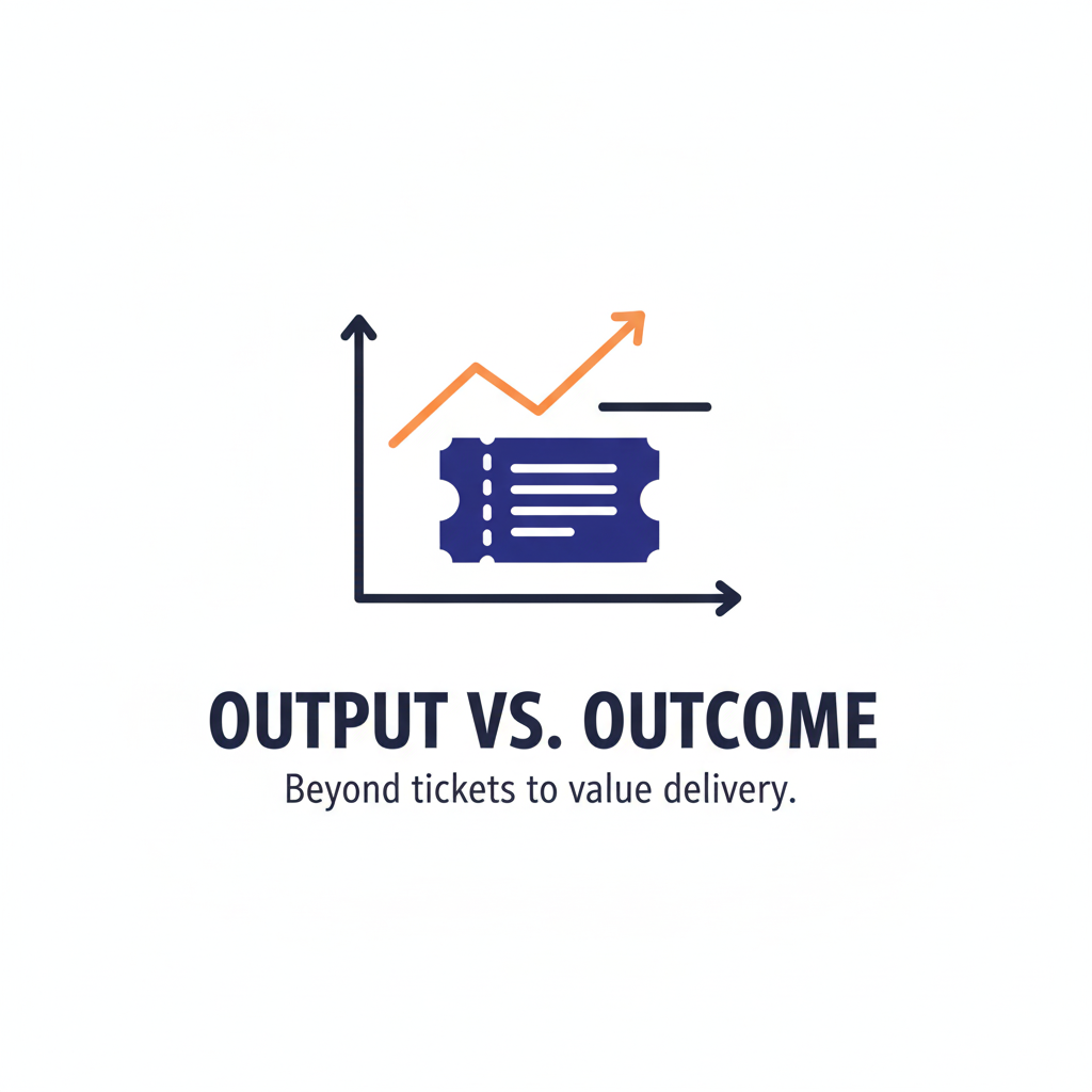 Delivery Throughput Up, Business Results Flat: Why Your Product Owners Coordinate Tickets Instead of Owning Outcomes