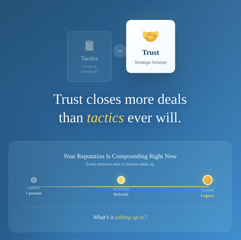 Trust Is Your Currency