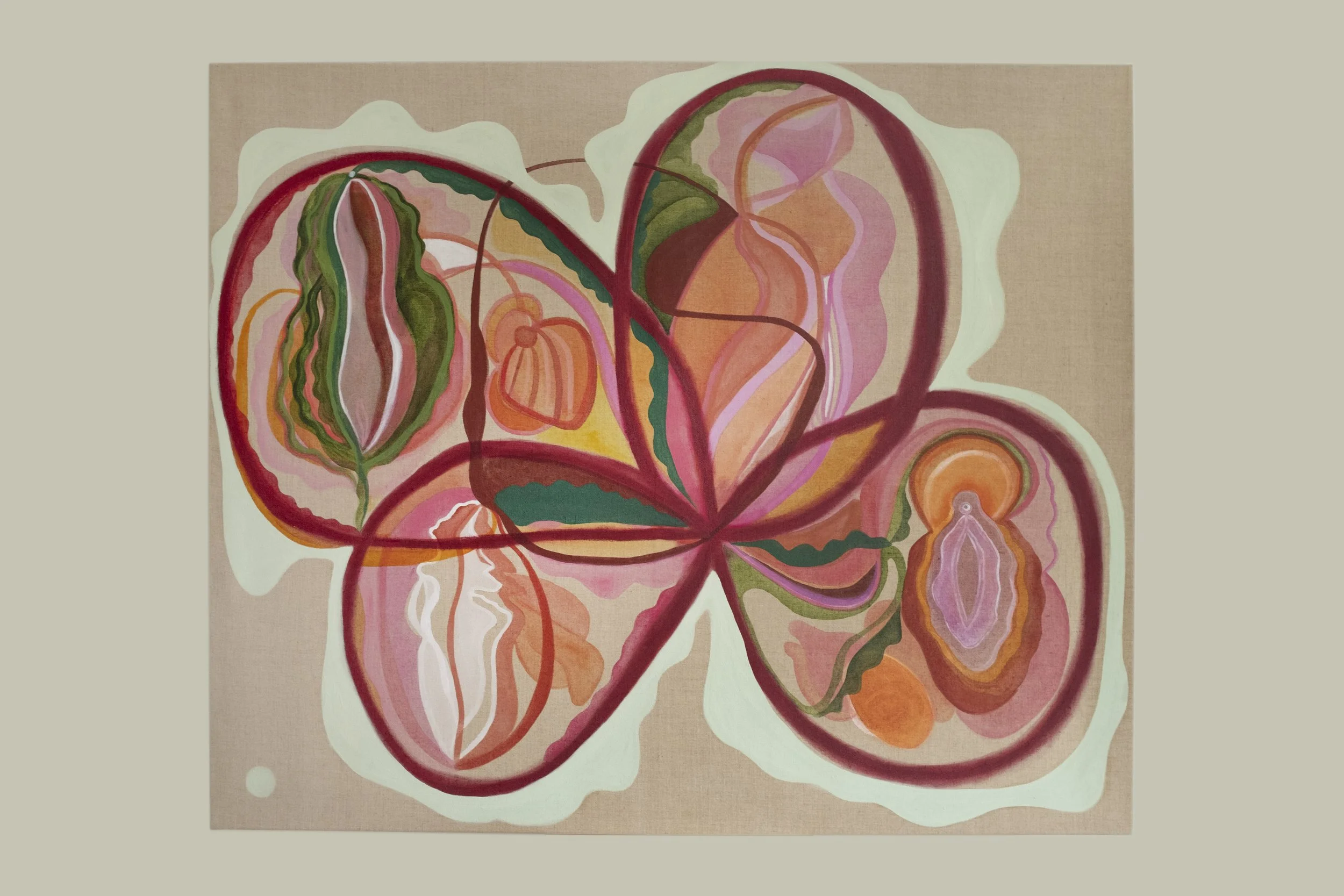 acrylic and oil on canvas 100x120 