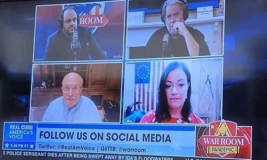 First Time on Bannon's WarRoom!
