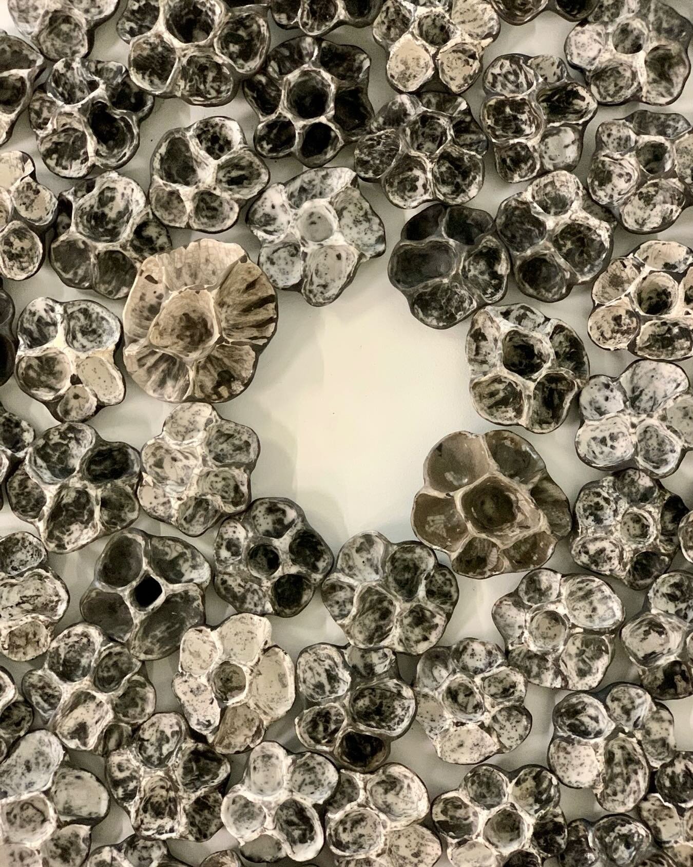 Happy to have my 99 piece sculpture, Al Fatiha: The Opening included in the 15th Annual Clay International group exhibition at Workhouse in Lorton, VA, juried by Hillary Kane. Reception is Aug 9 from 6-8pm. Let me know if you&rsquo;ll be there. 

@wo