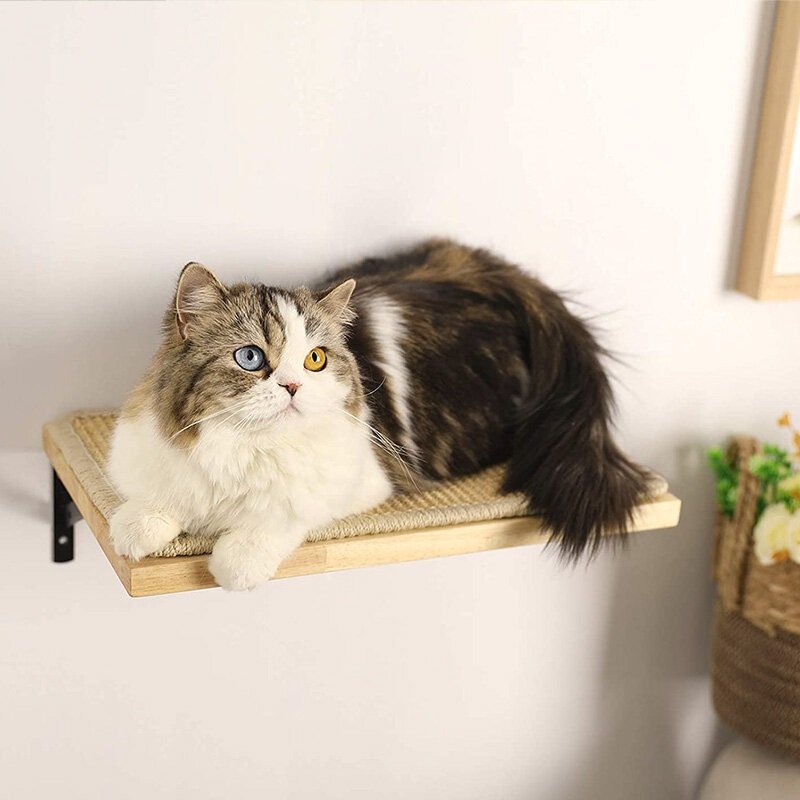 FUKUMARU Estante de escalada para gatos montado en la pared, escalera -  VIRTUAL MUEBLES