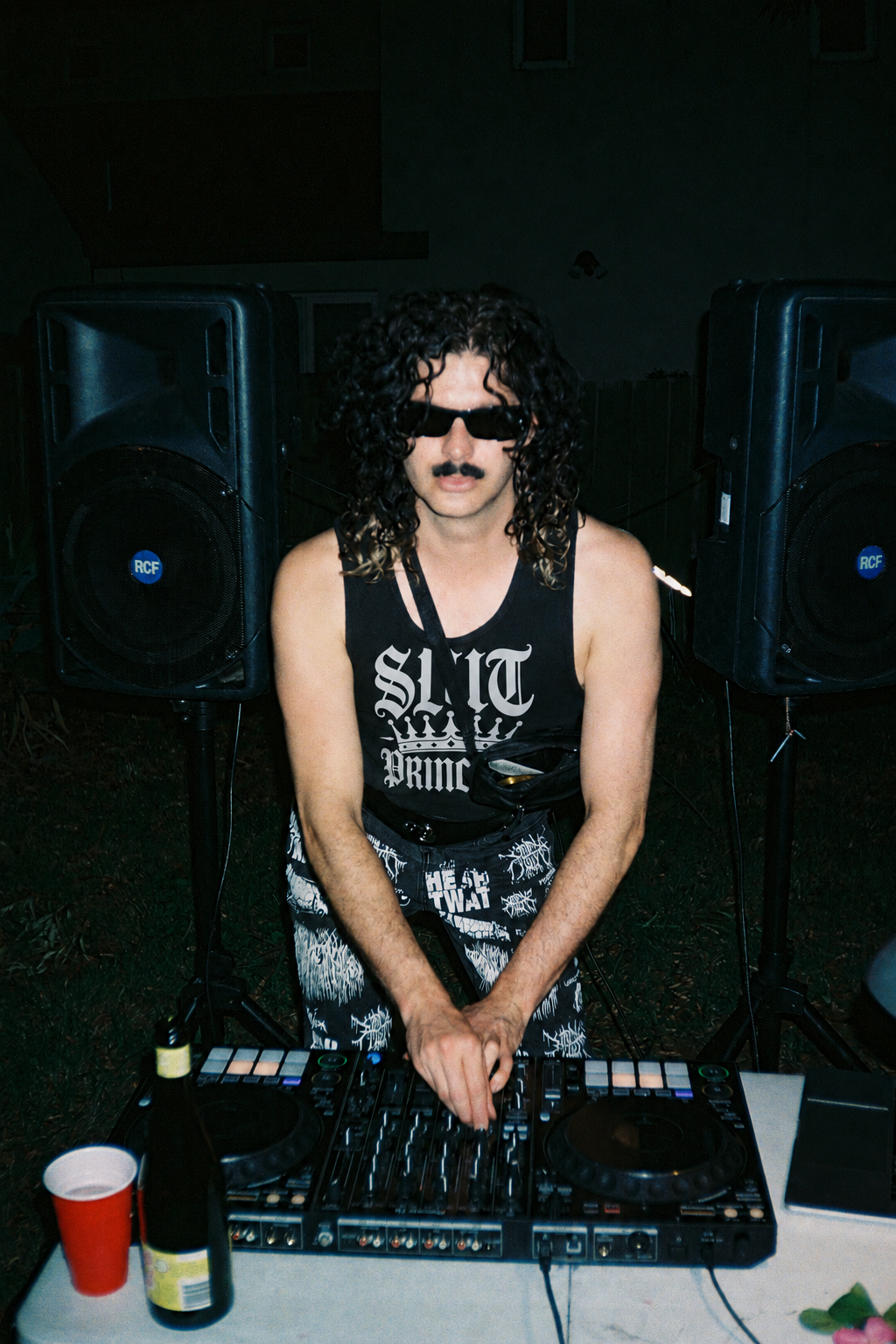 Dirty Versachi - singlet with Slut princess white logo.png