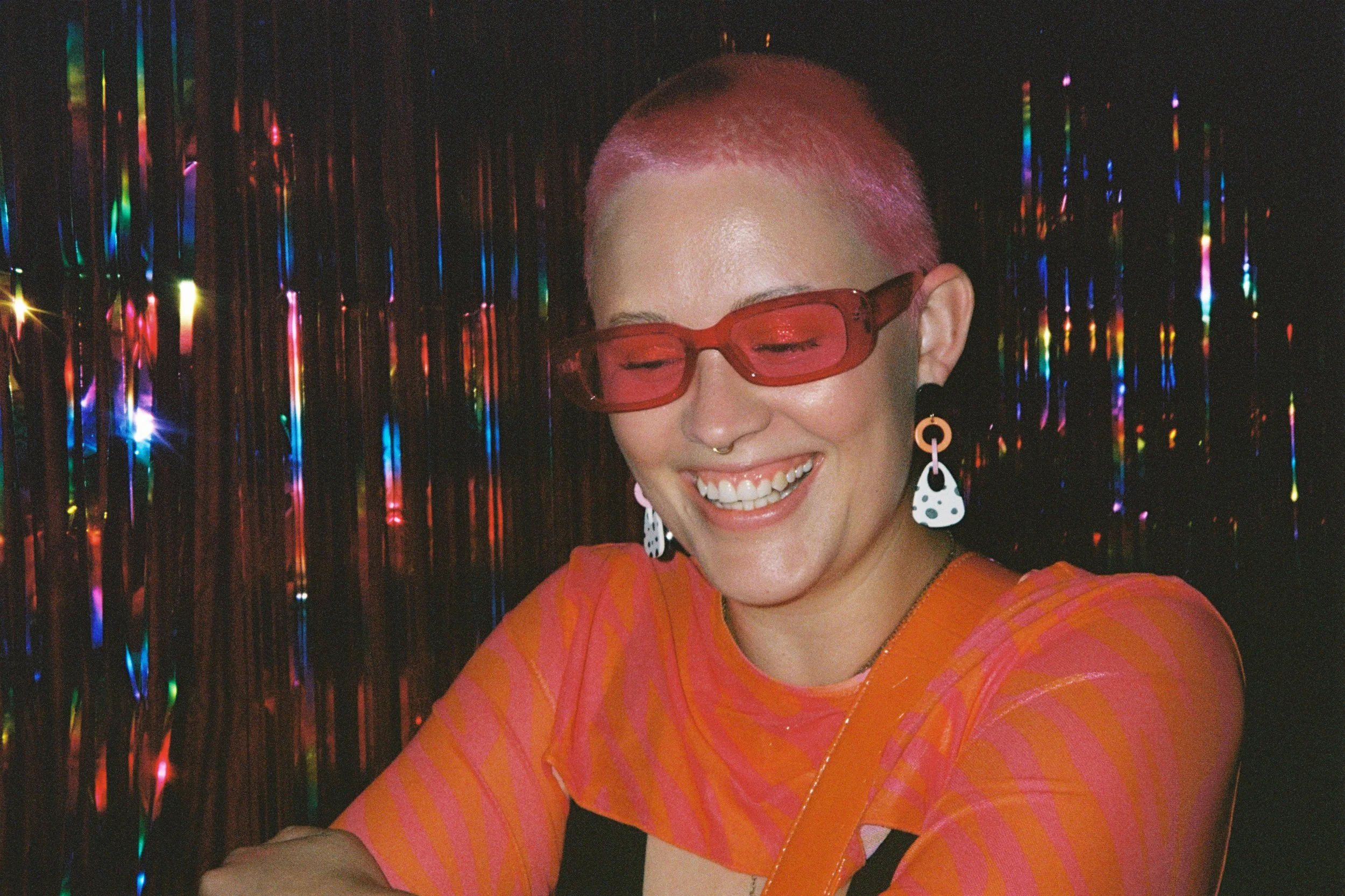 Bella at Mardi Gras! Another one of my fav portraits I've ever taken. 
