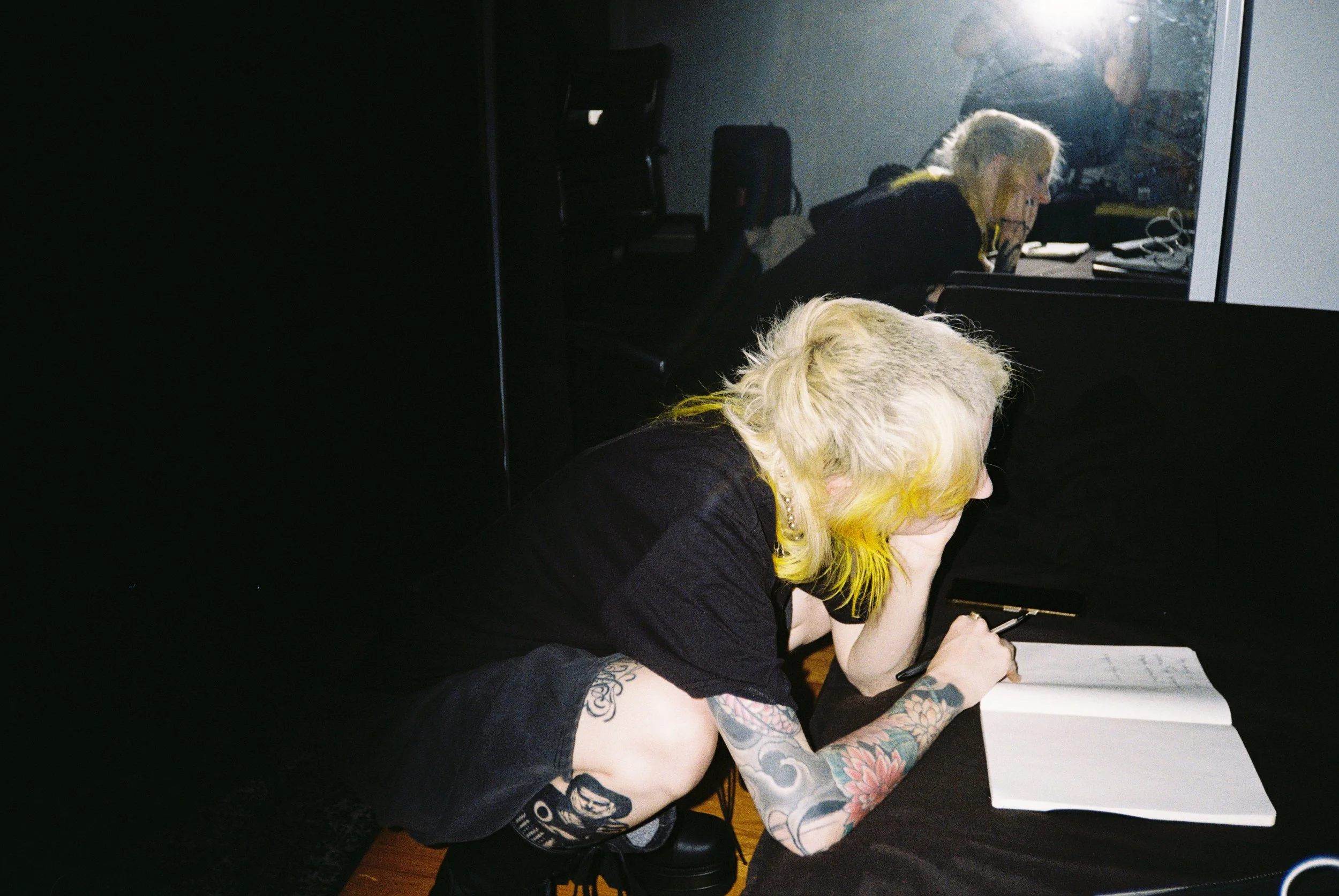 Boy Deluxe song writting session Los Angeles