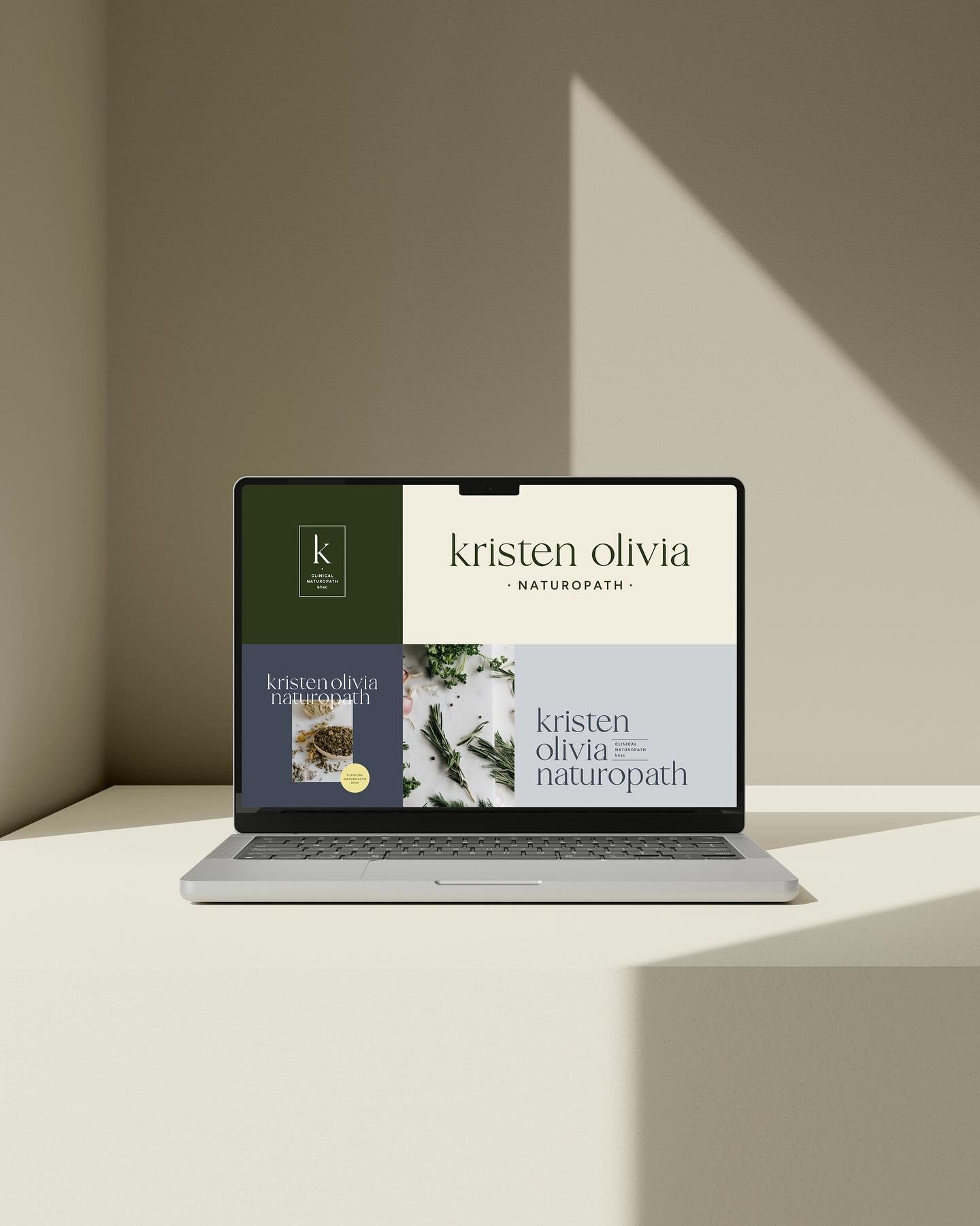 Kristen was a complete DREAM to work with on her new branding for @kristen.olivia.naturopath ~ a clinic located in the beautiful town of Denmark, offering clinical naturopathy, herbal medicine and nutrition plus more on the horizon! ☺️ we set out to 