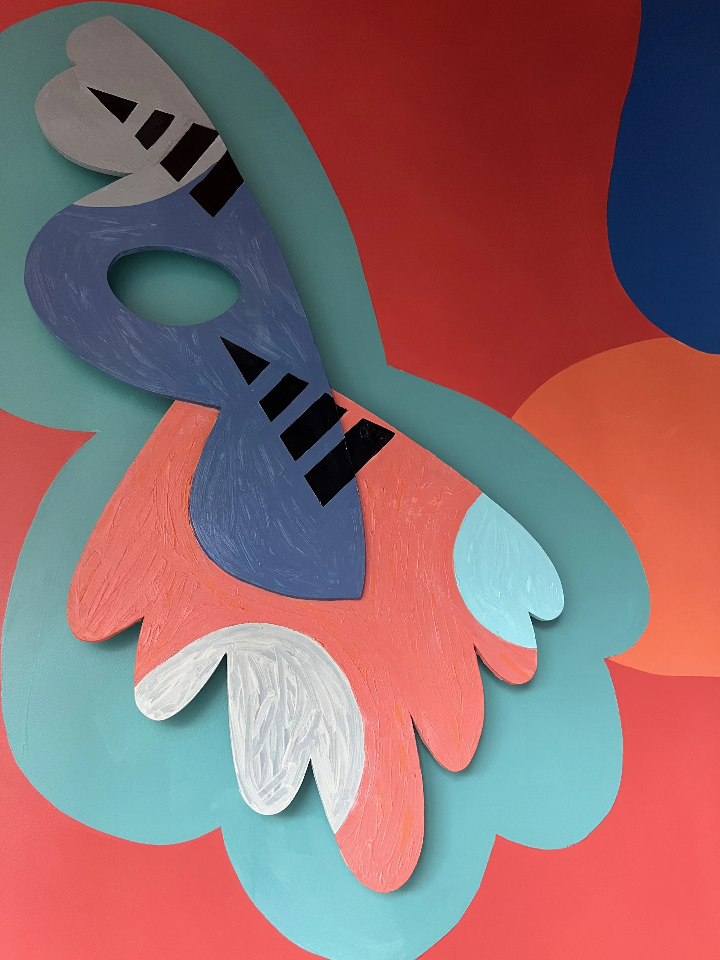 Installation on mural