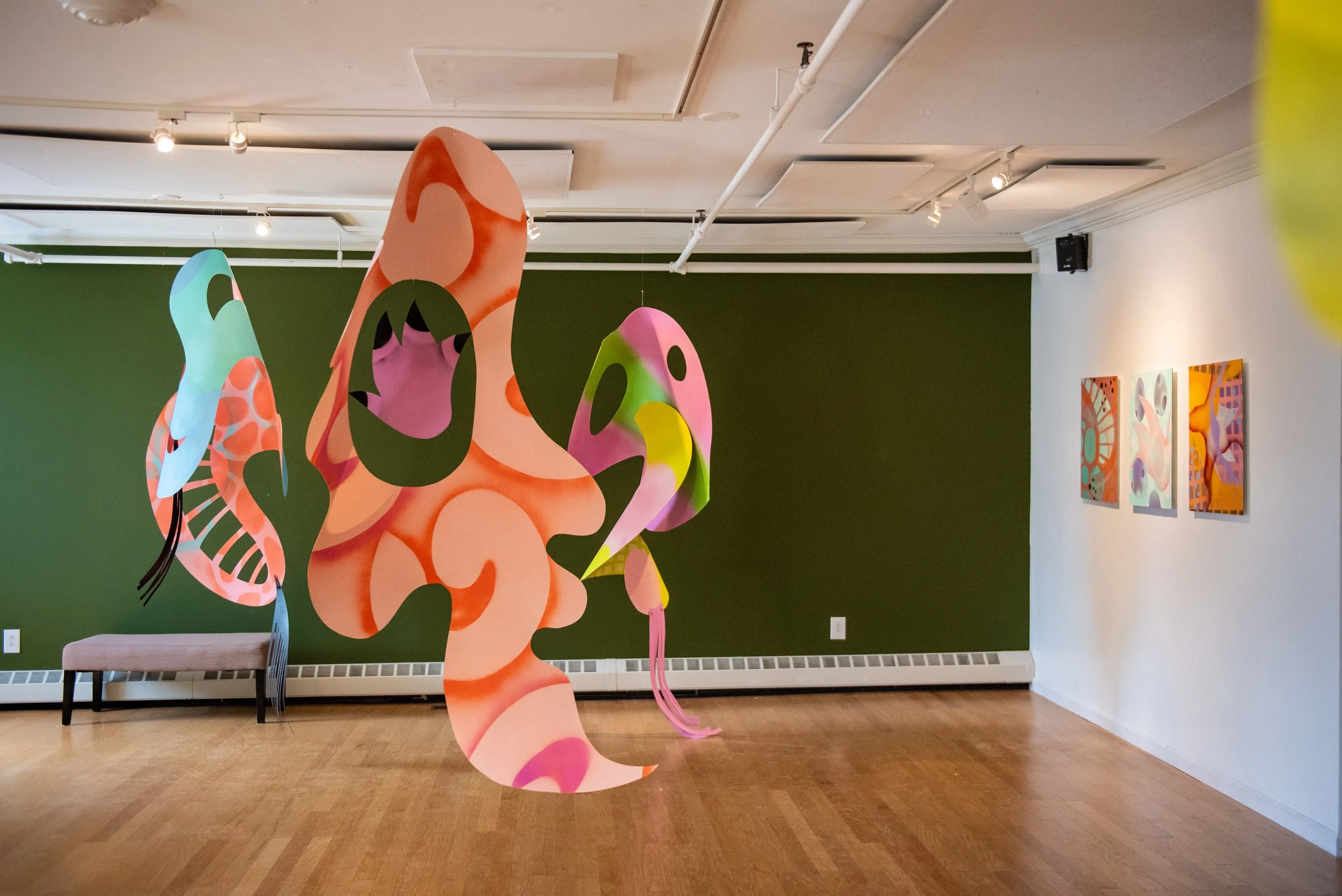 Installation at Lake George Arts Project, 2024