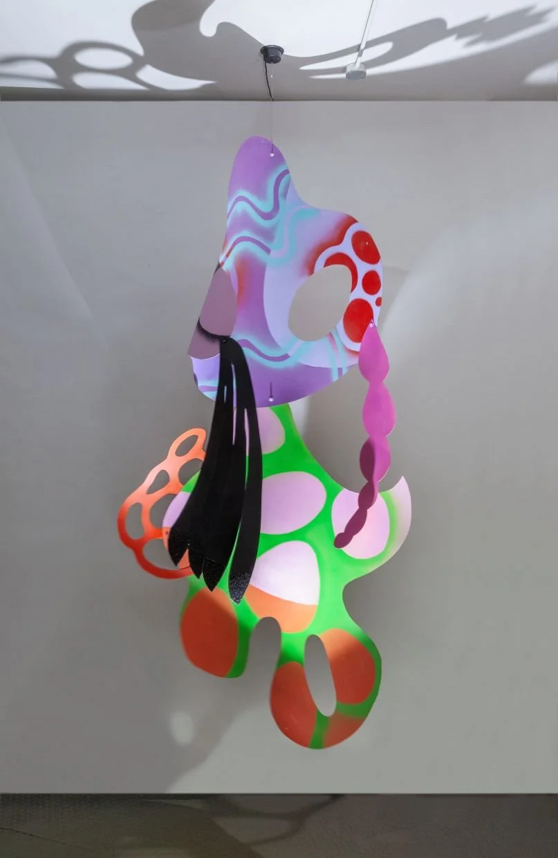 Anti-Gravity, acrylic on polystyrene