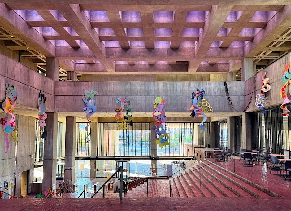 AirPlay, installation at Boston City Hall atrium gallery, winter 2025-26